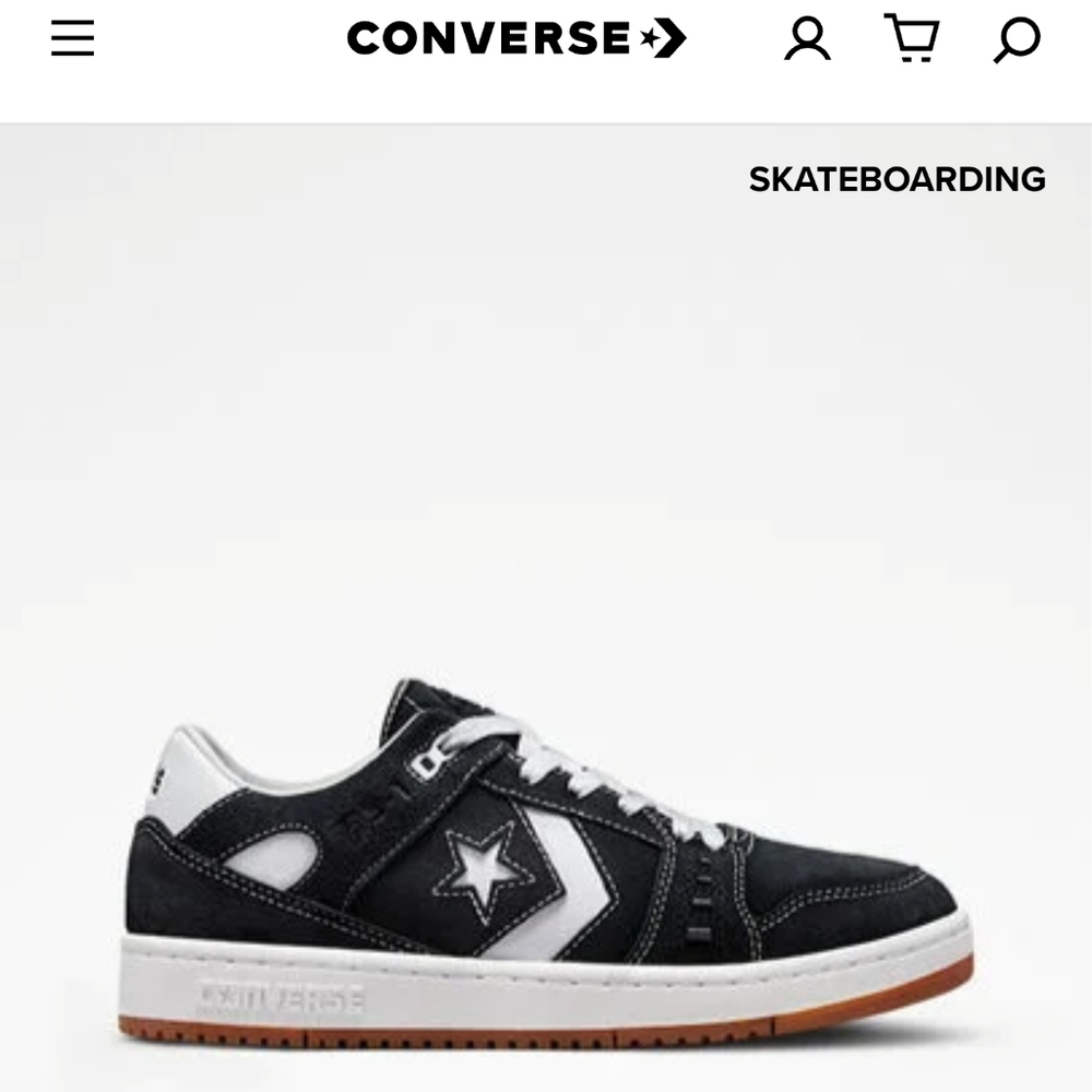 Converse AS-1 Pro. Black. Size 8.5 womens; 7 mens. Brand new.